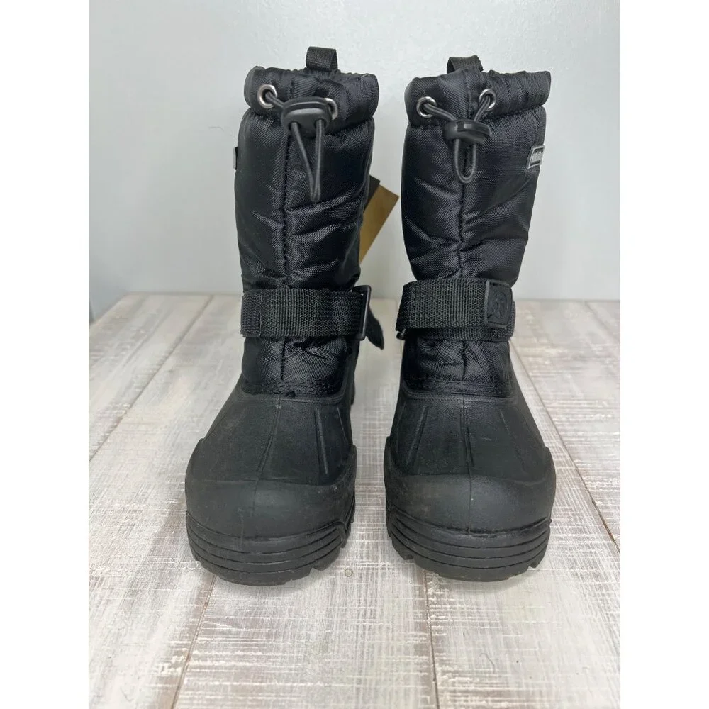 Northside Kids Black Insulated Winter Boots With Thermolite Insulation Size 1